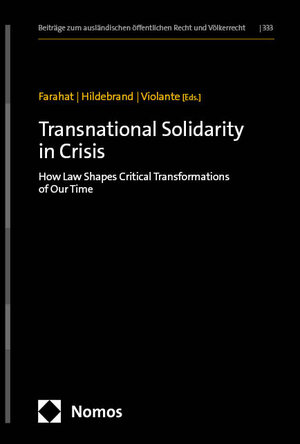 Buchcover Transnational Solidarity in Crisis  | EAN 9783756014491 | ISBN 3-7560-1449-5 | ISBN 978-3-7560-1449-1