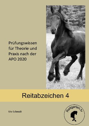 Buchcover Reitabzeichen 4 | Ute Schmidt | EAN 9783756215188 | ISBN 3-7562-1518-0 | ISBN 978-3-7562-1518-8