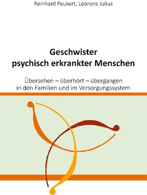 Buchcover Geschwister psychisch erkrankter Menschen | Reinhard Peukert | EAN 9783756224586 | ISBN 3-7562-2458-9 | ISBN 978-3-7562-2458-6