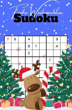 Buchcover Frohe Weihnachten Sudoku | Isantina Frangoro | EAN 9783756555178 | ISBN 3-7565-5517-8 | ISBN 978-3-7565-5517-8