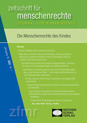 Buchcover Die Menschenrechte des Kindes  | EAN 9783756600144 | ISBN 3-7566-0014-9 | ISBN 978-3-7566-0014-4