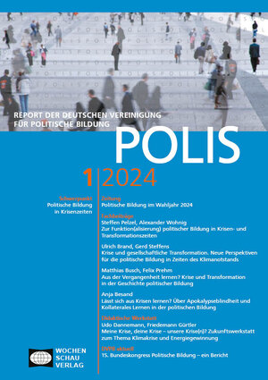 Buchcover Politische Bildung in Krisenzeiten  | EAN 9783756600793 | ISBN 3-7566-0079-3 | ISBN 978-3-7566-0079-3