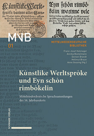 Buchcover Künstlike Werltspröke und Eyn schön rimbökelin  | EAN 9783757400118 | ISBN 3-7574-0011-9 | ISBN 978-3-7574-0011-8
