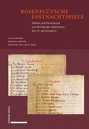 Buchcover Rosenplütsche Fastnachtspiele  | EAN 9783757400248 | ISBN 3-7574-0024-0 | ISBN 978-3-7574-0024-8