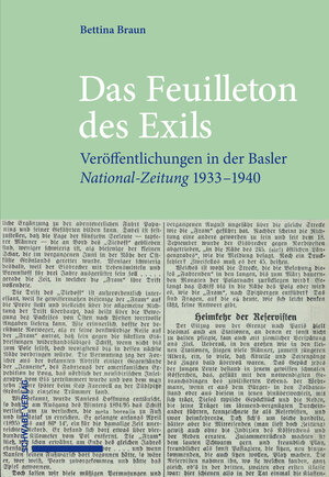 Buchcover Das Feuilleton des Exils | Bettina Braun | EAN 9783757400286 | ISBN 3-7574-0028-3 | ISBN 978-3-7574-0028-6