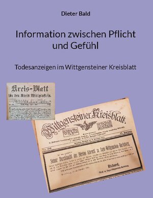 Buchcover Information zwischen Pflicht und Gefühl | Dieter Bald | EAN 9783758318672 | ISBN 3-7583-1867-X | ISBN 978-3-7583-1867-2