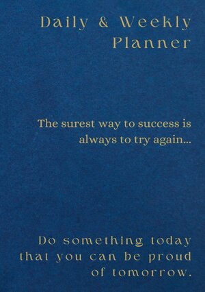Buchcover Daily &amp; Weekly Planner for success: | Christian Schröder | EAN 9783758471773 | ISBN 3-7584-7177-X | ISBN 978-3-7584-7177-3