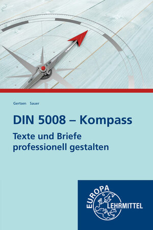 Buchcover DIN 5008 - Kompass | Christiane Gertsen | EAN 9783758521850 | ISBN 3-7585-2185-8 | ISBN 978-3-7585-2185-0