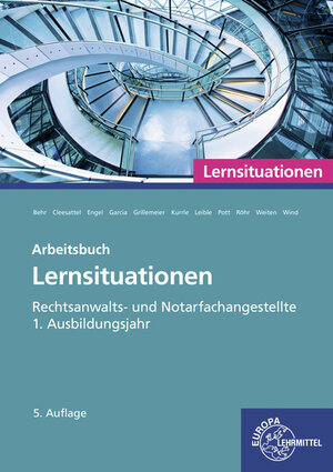 Buchcover Rechtsanwalts- und Notarfachangestellte, Lernsituationen 1. Ausbildungsjahr | Günter Engel | EAN 9783758575389 | ISBN 3-7585-7538-9 | ISBN 978-3-7585-7538-9