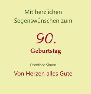 Buchcover Von Herzen alles Gute | Dorothee Simon | EAN 9783760020105 | ISBN 3-7600-2010-0 | ISBN 978-3-7600-2010-5