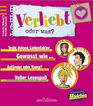 Buchcover Verliebt - oder was? | Friederike Wilhelmi | EAN 9783760740027 | ISBN 3-7607-4002-2 | ISBN 978-3-7607-4002-7