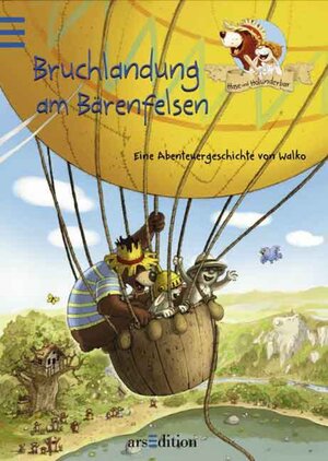 Buchcover Hase und Holunderbär - Bruchlandung am Bärenfelsen | Walko | EAN 9783760744520 | ISBN 3-7607-4452-4 | ISBN 978-3-7607-4452-0