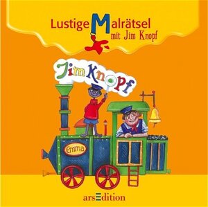 Lustige Malrätsel mit Jim Knopf