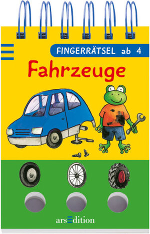 Buchcover Fingerrätsel - Fahrzeuge | Almuth Bartl | EAN 9783760764214 | ISBN 3-7607-6421-5 | ISBN 978-3-7607-6421-4