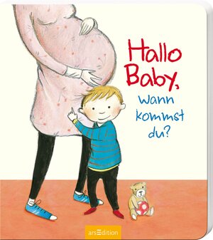 Buchcover Hallo Baby, wann kommst du? | Lydia Hauenschild | EAN 9783760798561 | ISBN 3-7607-9856-X | ISBN 978-3-7607-9856-1