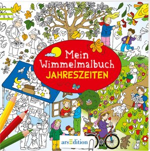 Buchcover Mein Wimmelmalbuch Jahreszeiten  | EAN 9783760799216 | ISBN 3-7607-9921-3 | ISBN 978-3-7607-9921-6