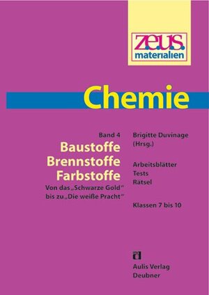 Buchcover z.e.u.s. - Materialien Chemie / Baustoffe - Brennstoffe - Farbstoffe | Andrea Appelt | EAN 9783761424216 | ISBN 3-7614-2421-3 | ISBN 978-3-7614-2421-6