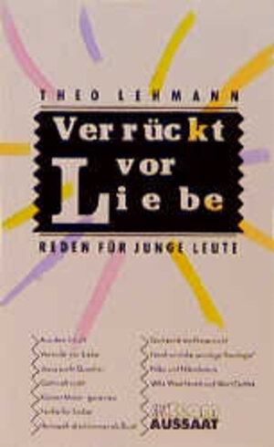 Buchcover Verrückt vor Liebe | Theo Lehmann | EAN 9783761533727 | ISBN 3-7615-3372-1 | ISBN 978-3-7615-3372-7