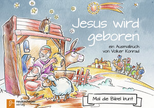 Buchcover 5er-Pack: Mal die Bibel bunt - Jesus wird geboren | Volker Konrad | EAN 9783761565698 | ISBN 3-7615-6569-0 | ISBN 978-3-7615-6569-8