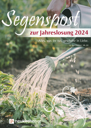 Buchcover Segenspost zur Jahreslosung 2024 | EAN 9783761569320 | ISBN 3-7615-6932-7 | ISBN 978-3-7615-6932-0