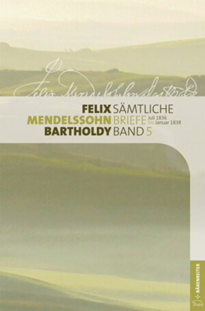 Buchcover Felix Mendelssohn Bartholdy - Sämtliche Briefe in 12 Bänden  | EAN 9783761823057 | ISBN 3-7618-2305-3 | ISBN 978-3-7618-2305-7