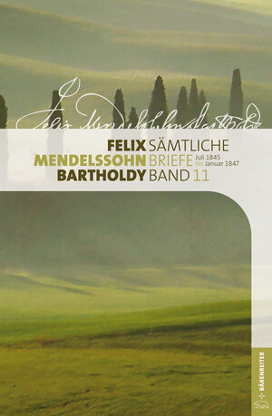 Buchcover Felix Mendelssohn Bartholdy - Sämtliche Briefe in 12 Bänden  | EAN 9783761823118 | ISBN 3-7618-2311-8 | ISBN 978-3-7618-2311-8