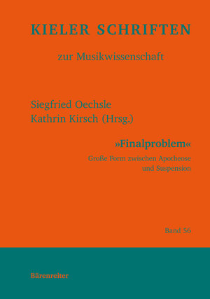 Buchcover Finalproblem  | EAN 9783761824559 | ISBN 3-7618-2455-6 | ISBN 978-3-7618-2455-9