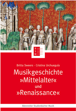 Buchcover Musikgeschichte "Mittelalter" und "Renaissance" | Cristina Urchueguía | EAN 9783761824566 | ISBN 3-7618-2456-4 | ISBN 978-3-7618-2456-6