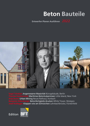 Buchcover Beton Bauteile 2022  | EAN 9783762536949 | ISBN 3-7625-3694-5 | ISBN 978-3-7625-3694-9