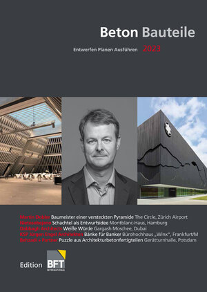 Buchcover Beton Bauteile 2023  | EAN 9783762536963 | ISBN 3-7625-3696-1 | ISBN 978-3-7625-3696-3