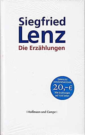 Buchcover Erzählungen. | Siegfried Lenz | EAN 9783763215911 | ISBN 3-7632-1591-3 | ISBN 978-3-7632-1591-1