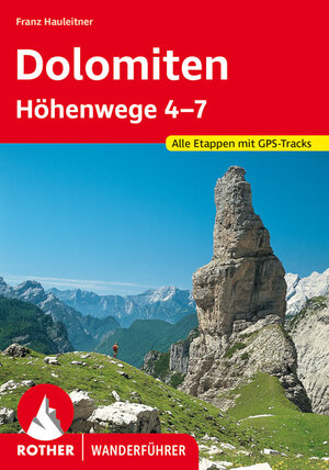 Buchcover Dolomiten Höhenwege 4-7 | Franz Hauleitner | EAN 9783763333691 | ISBN 3-7633-3369-X | ISBN 978-3-7633-3369-1