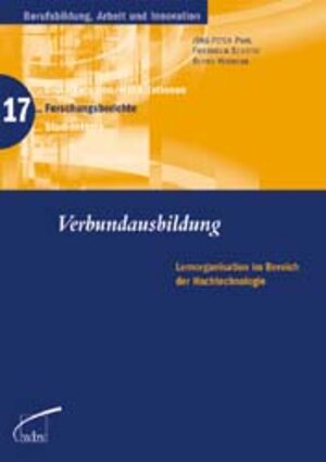 Buchcover Verbundausbildung  | EAN 9783763930852 | ISBN 3-7639-3085-X | ISBN 978-3-7639-3085-2