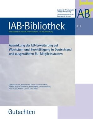 Buchcover Auswirkungen der EU-Erweiterung auf Wachstum und Beschäft. in D. u. ausgewählten EU-Mitgliedstaaten | Herbert Brücker | EAN 9783763939992 | ISBN 3-7639-3999-7 | ISBN 978-3-7639-3999-2