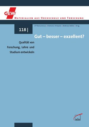 Buchcover Gut - besser - exzellent?  | EAN 9783763943708 | ISBN 3-7639-4370-6 | ISBN 978-3-7639-4370-8