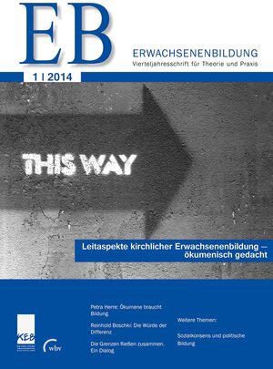 Buchcover EB Erwachsenenbildung  | EAN 9783763953967 | ISBN 3-7639-5396-5 | ISBN 978-3-7639-5396-7