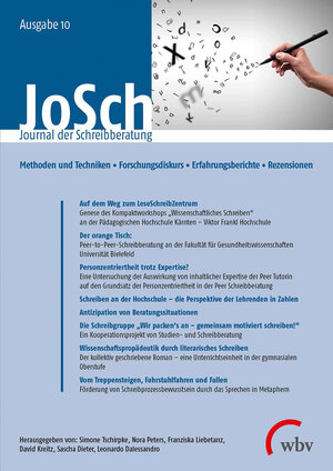 Buchcover JoSch - Journal der Schreibberatung 02/2015  | EAN 9783763956821 | ISBN 3-7639-5682-4 | ISBN 978-3-7639-5682-1