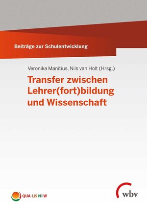Buchcover Transfer zwischen Lehrer(fort)bildung und Wissenschaft  | EAN 9783763960897 | ISBN 3-7639-6089-9 | ISBN 978-3-7639-6089-7