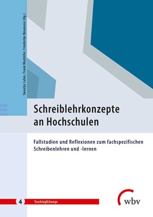 Buchcover Schreiblehrkonzepte an Hochschulen  | EAN 9783763966233 | ISBN 3-7639-6623-4 | ISBN 978-3-7639-6623-3