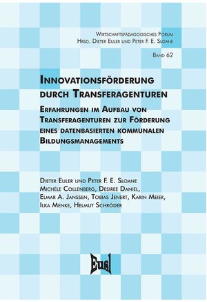 Buchcover Innovationsförderung durch Transferagenturen | Helmut Schröder | EAN 9783763967353 | ISBN 3-7639-6735-4 | ISBN 978-3-7639-6735-3