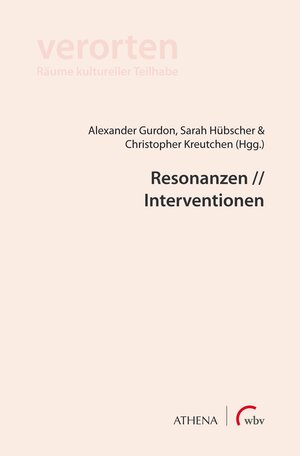 Buchcover Resonanzen // Interventionen  | EAN 9783763972654 | ISBN 3-7639-7265-X | ISBN 978-3-7639-7265-4