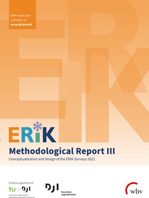 Buchcover ERiK-Methodological Report III | Diana D. Schacht | EAN 9783763974573 | ISBN 3-7639-7457-1 | ISBN 978-3-7639-7457-3