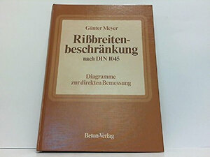 Buchcover Rissbreitenbeschränkung nach DIN 1045 | Günter Meyer | EAN 9783764002558 | ISBN 3-7640-0255-7 | ISBN 978-3-7640-0255-8
