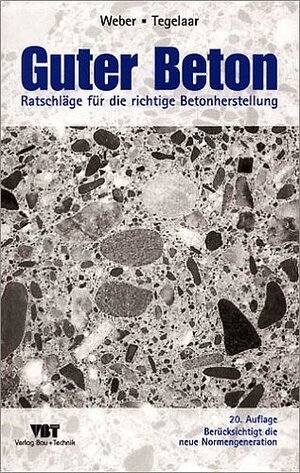 Buchcover Guter Beton | Robert Weber | EAN 9783764004118 | ISBN 3-7640-0411-8 | ISBN 978-3-7640-0411-8