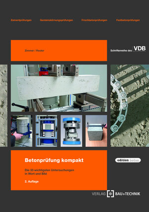 Buchcover Betonprüfung kompakt | Uwe Peter Zimmer | EAN 9783764006297 | ISBN 3-7640-0629-3 | ISBN 978-3-7640-0629-7