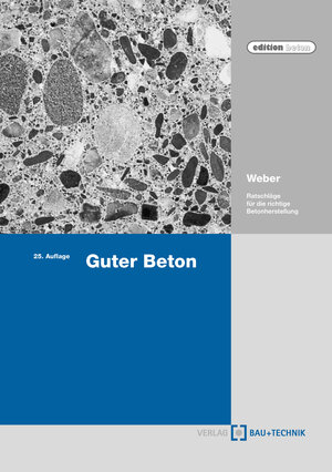 Buchcover Guter Beton | Robert Weber | EAN 9783764007409 | ISBN 3-7640-0740-0 | ISBN 978-3-7640-0740-9