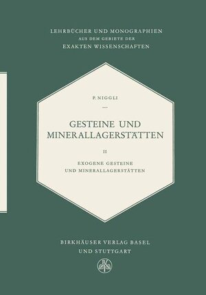 Buchcover Gesteine und Minerallagerstätten | Paul Niggli | EAN 9783764302801 | ISBN 3-7643-0280-1 | ISBN 978-3-7643-0280-1