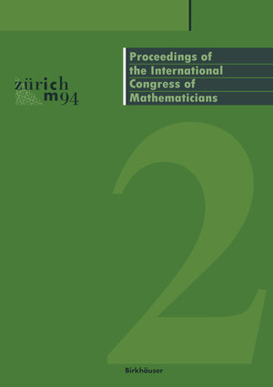 Buchcover Proceedings of the International Congress of Mathematicians  | EAN 9783764351533 | ISBN 3-7643-5153-5 | ISBN 978-3-7643-5153-3