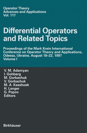 Buchcover Differential Operators and Related Topics and Operator Theory and... / Differential Operators and Related Topics  | EAN 9783764362874 | ISBN 3-7643-6287-1 | ISBN 978-3-7643-6287-4