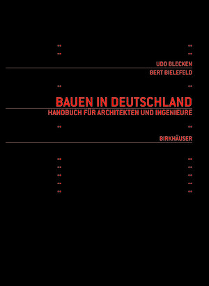 Buchcover Bauen in Deutschland | Udo Blecken | EAN 9783764373207 | ISBN 3-7643-7320-2 | ISBN 978-3-7643-7320-7